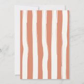 Blume Markt Brautdusche Einladung (Rückseite)