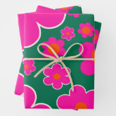 Blume Markt Honolulu Moderne Dekoration Retro Blum Geschenkpapier Set (Beispiel)