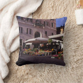 Blume-Markt Rom Kissen (Decke)