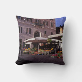 Blume-Markt Rom Kissen