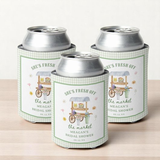 Blume Markt vor dem Brautparty des Marktes Dosenkühler