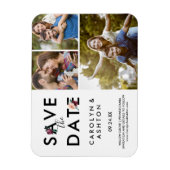 Blume | Maroon 3 Foto Save the Date Magnet (Vertikal)