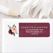 Blume | Maroon Watercolor Wedding (Insitu)