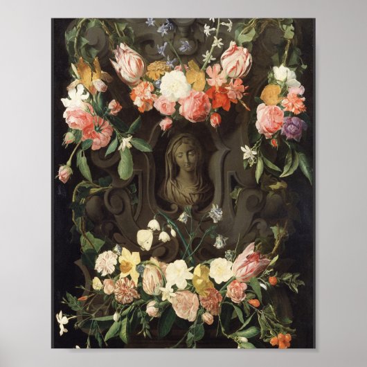 Blume Mary Sacred Art Poster (Vorne)