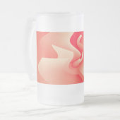 Blume Mattglas Bierglas (Vorderseite Links)