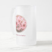 BLUME MATTGLAS BIERGLAS (Vorderseite Links)