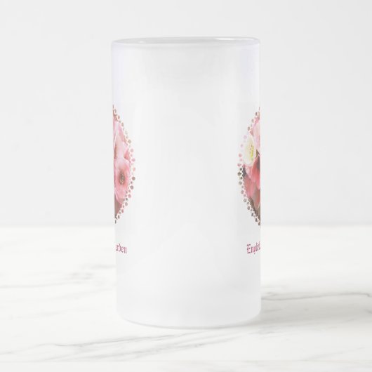 BLUME MATTGLAS BIERGLAS (Mittel)