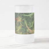 Blume Mattglas Bierglas (Mittel)