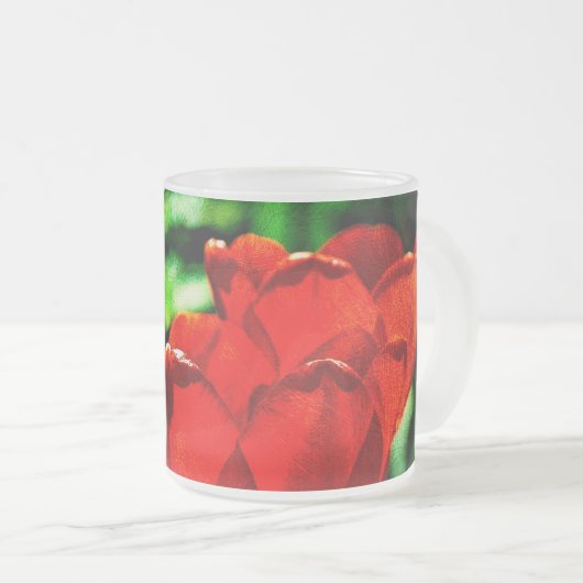 Blume Mattglastasse (VorderseiteRechts)