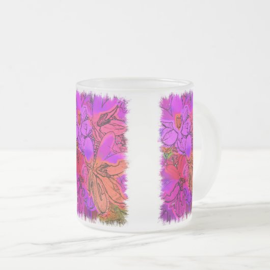 BLUME MATTGLASTASSE (VorderseiteRechts)