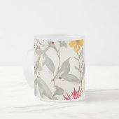 Blume Mattierte Tasse (Vorderseite Links)