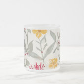 Blume Mattierte Tasse (Mittel)
