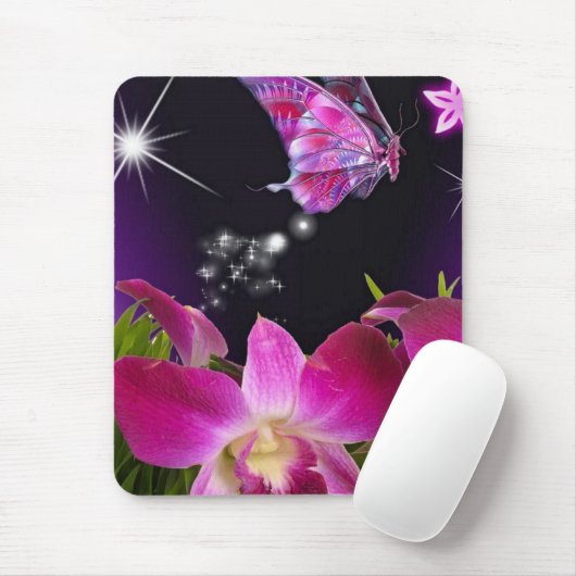 Blume Maus-Pad Mousepad (Mit Mouse)