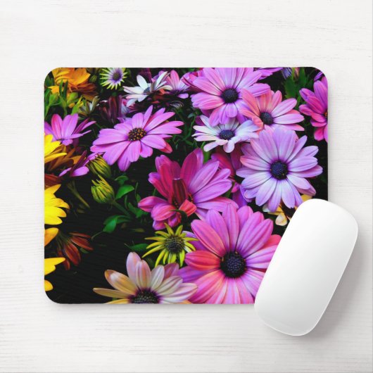 Blume Maus-Pad Mousepad (Mit Mouse)