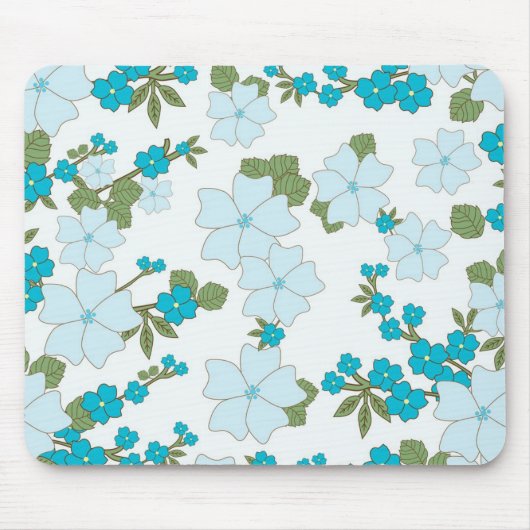 Blume-Mauspad Mousepad (Vorne)