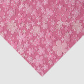 Blume-Mauve-GEWEBE-WRAPPING-PAPIER Seidenpapier (Ausschnitt)