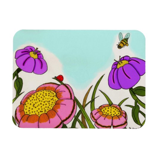 Blume Meadow Flexible Magnet (Horizontal)