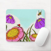 Blume Meadow Mousepad (Mit Mouse)