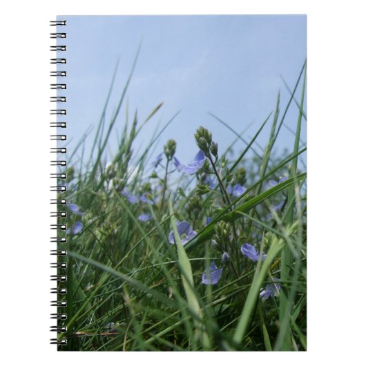 Blume Meadow Notebook Notizblock (Vorderseite)
