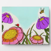 Blume Meadow Plaque Fotoplatte (Vorderseite)