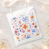 Blume Meadow Wasserfarbe Geschenktütchen (Ausgeschnitten)