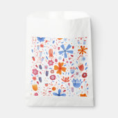 Blume Meadow Wasserfarbe Geschenktütchen (Vorderseite)