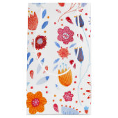 Blume Meadow Wasserfarbe Kleine Geschenktüte (Vorderseite)