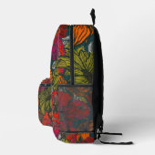 Blume Medley Bedruckter Rucksack (Rechts)