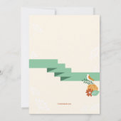 Blume Medley Einladung (Rückseite)