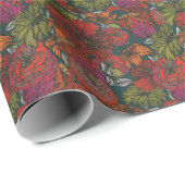 Blume Medley Geschenkpapier (Rolleneckpunkt)
