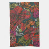 Blume Medley Geschirrtuch (Vertikal)