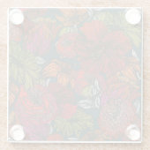Blume Medley Glasuntersetzer (Rückseite)