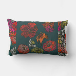 Blume medley ii drucken Lumbalkissen Lendenkissen