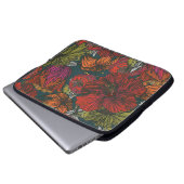 Blume Medley Laptopschutzhülle (Vorne Knopf)