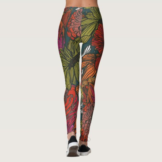 Blume Medley Leggings (Rückseite)