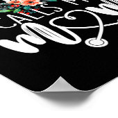 Blume Meine Lieblings-Krankenschwester nennt mich  Poster (Ecke)