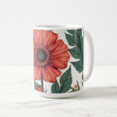 Blume meines Geliebten für immer Kaffeetasse (VorderseiteRechts)