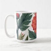 Blume meines Geliebten für immer Kaffeetasse (Links)