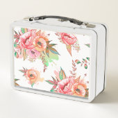 Blume Metall Brotdose (Rückseite)