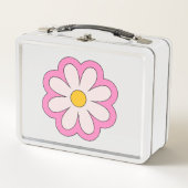 Blume Metall Brotdose (Vorderseite)