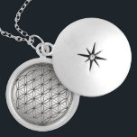 Blume metallischen Silbers Leben Blume DES Lebens Versilberte Kette<br><div class="desc">Geistiges Symbol Art. Die Blume des Lebens (Blume DES Lebens) ist ein heiliges Geometriemuster des Universums, das in allen bedeutenden Religionen der Welt gefunden werden kann. Die "Blume des Lebens" enthält die Muster der Schaffung, wie sie von der "großen Lücke" auftauchten. Alles wird vom Gedanken des Schöpfers gemacht. Ein geistiges...</div>