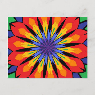 BLUME MICH, BABY POSTKARTE