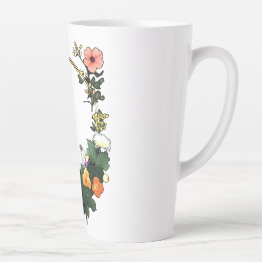 Blume Milchtasse (Rechts)