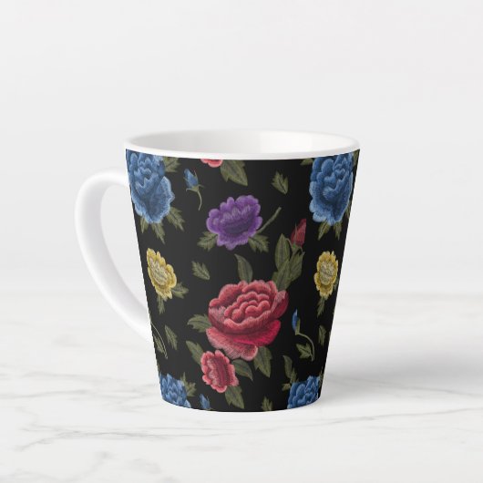 Blume Milchtasse (Linke Ecke)