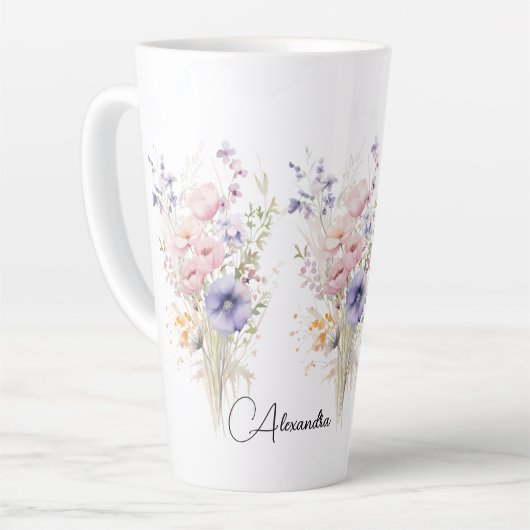 Blume Milchtasse (Linke Ecke)