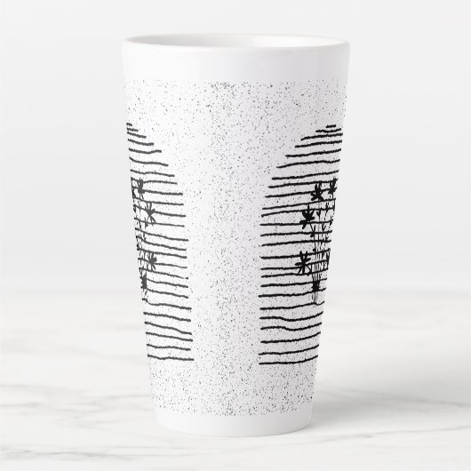 Blume Milchtasse (Vorderseite)