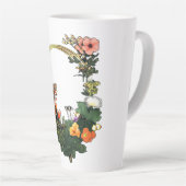 Blume Milchtasse (Rechte Ecke)