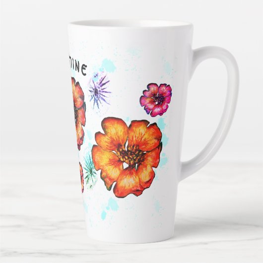 Blume Milchtasse (Rechts)