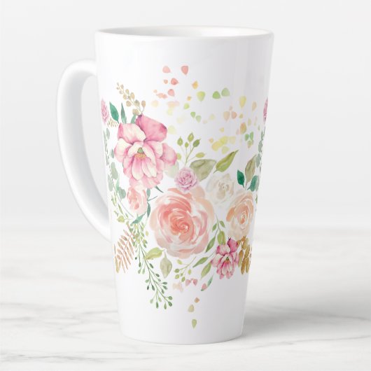 Blume Milchtasse (Linke Ecke)