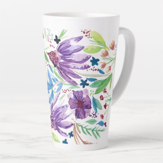 Blume Milchtasse (Rechte Ecke)